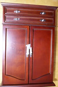 State Quarters Cherry Wood Cabinet