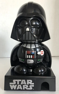 New DARTH VADER Plastic Black Dispenser No Gumball Sound STAR WARS Open Box - Image 1 of 4