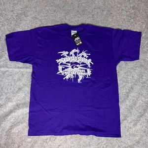Kansas State Wildcats Mens Shirt Extra Large Purple Short Sleeve NCAA Football - Picture 1 of 8