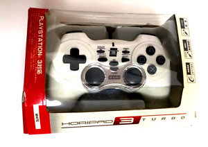 HORI PAD 3 Horipad Turbo Official PS3 PlayStation 3 Controller White