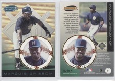 1999 Pacific Invincible Platinum Blue /67 Marquis Grissom #81