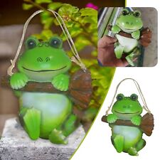 Resin Frog Welcome Sign Statue For Garden Frog Statue Sculpture Ornament