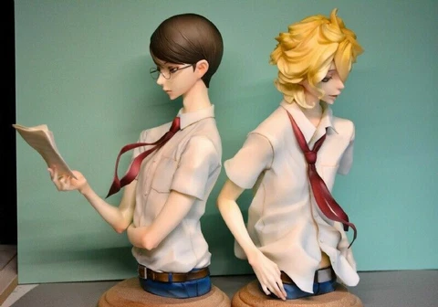 In Stock Doukyuusei Sajou Rihito Resin Figure GK Unpainted White Model Limited Cover