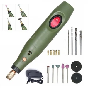 Mini Electric Drill Grinder Handy Rotary Polishing Grinding Tool Set Engraver - Picture 1 of 10