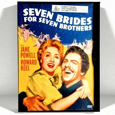 Seven Brides for Seven Brothers (DVD, 1954) Like New !  Howard Keel  Jane Powell - Image 1 of 3