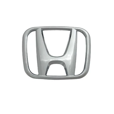 Emblema de parrilla delantera Honda Civic 2004-2005 plateado cromo logotipo insignia Foto 1 de 4