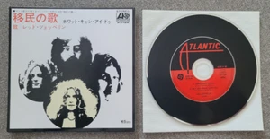 Led Zeppelin Immigrant Song Japan Promo Award CD Single ASCD 183 MEGA RARE - Picture 1 of 2