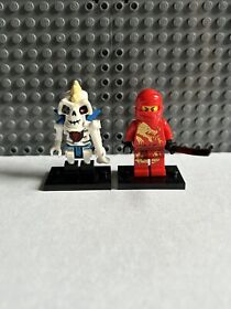 LEGO Ninjago Kai DX and Nuckal (njo009/3) Minifigure Bundle - 2518 Nuckal’s ATV