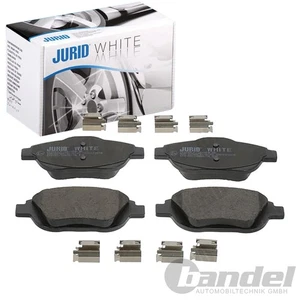 JURID WHITE BREMSBELÄGE VORNE passend für CITROËN C3 C4 DS3 DS DS OPEL CORSA CRO - Bild 1 von 3