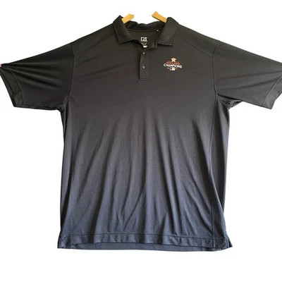 Cutter & Buck men’s Astros World Series champions 2017 Navy polo  - Image 1 of 4