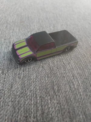 Hot Wheels 2007 Mystery Cars Release Steel Flame VHTF Verde/Roxo/Preto 1:64 - Imagem 1 de 4