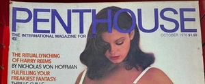 MAGAZINE Penthouse 1976 October (VERY GOOD) Larry Flynt - Picture 1 of 1
