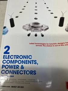 RADIO SPARES CATALOGUE ELECTRONIC COMPONENTS POWER CONNECTORS NO; 2 OCTOBER 2009 - Bild 1 von 1