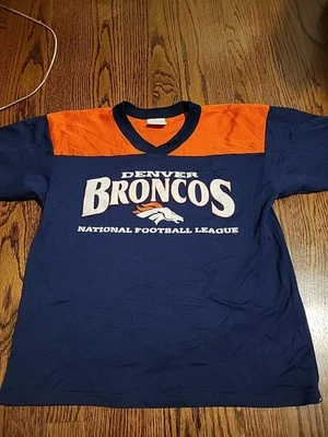 Camiseta Majestic Denver Broncos Juvenil Talla Grande NFL Fútbol Camiseta Niños  Foto 1 de 4
