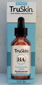 (1) TruSkin HA Hyaluronic Acid Facial Serum With Vitamins C & E Face, 1 Fl Oz - Picture 1 of 1