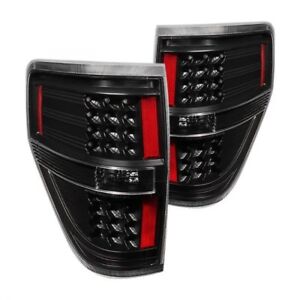 Spyder LED Tail Lights - Black for 09-14 Ford F150
