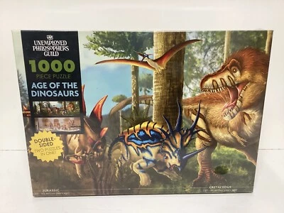 Age of the Dinosaurs 1000 pc Puzzle from Unemployed Philosophers Guild sealed - Image 1 of 3