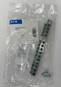 EATON GBK14 Circuit Ground Bar Kit 14 POS Circuit Breaker Accessory Loadcenter - Picture 1 of 3