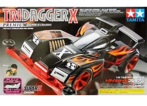 Tamiya 19433 Mini 4wd Tridagger X Premium (Super II Chassis) Kit Montage 1/32 - Imagen 1 de 3