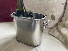 Not Quite Perfect Pewter Wine Cooler / Ice Bucket / Bottle Cooler. Brand New