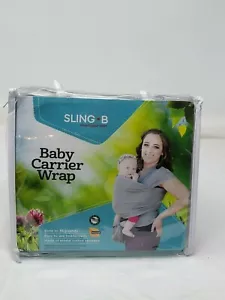 Baby Wrap Carrier Natural Cotton Nursing Baby Sling B - Picture 1 of 4