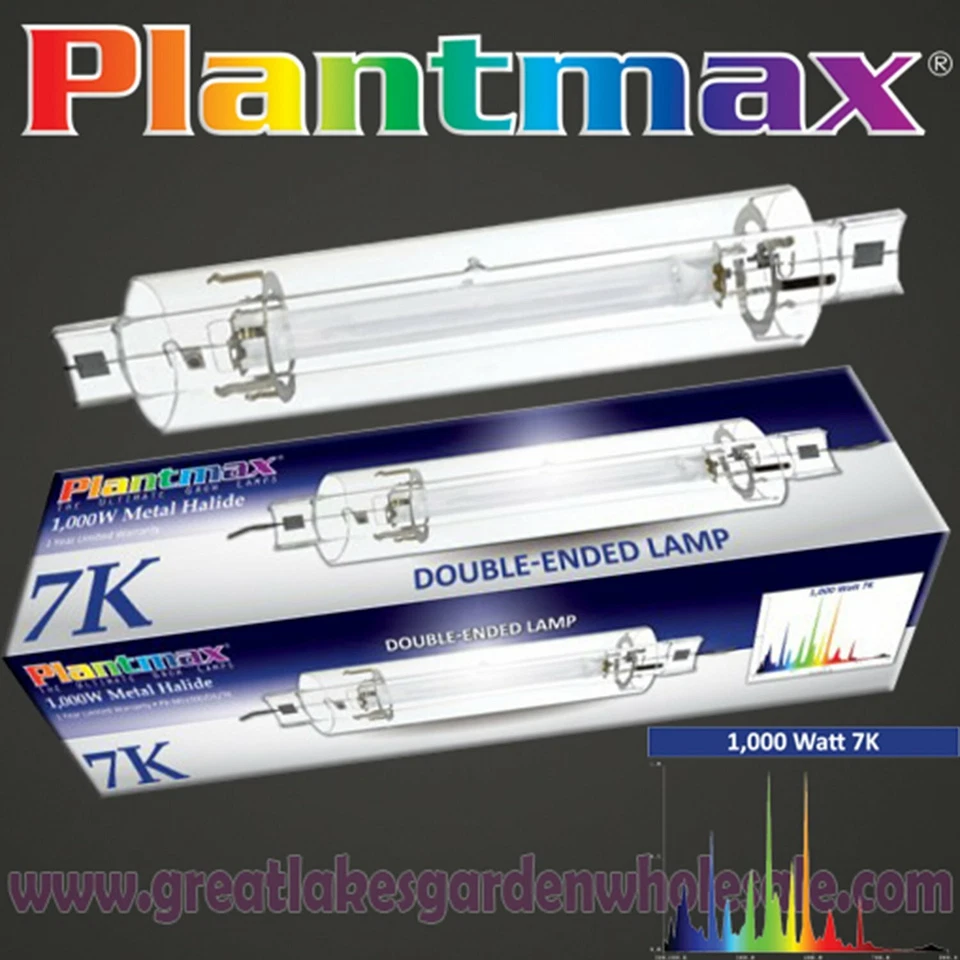 Plantmax 1,000W MH DE 7K Bulb - Image 1 of 1