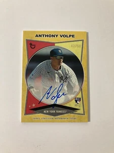 2023 Brooklyn Collection ANTHONY VOLPE Rookie Auto 43/50 - Picture 1 of 2
