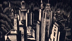 Chicago by Charles Turzak – 1924 WPA-Era Cityscape Print – Archival Quality - Picture 1 of 2
