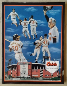 Baltimore Orioles 1991 Official Game Program/Scorecard/3rd Edition/Camden Yards - Picture 1 of 5