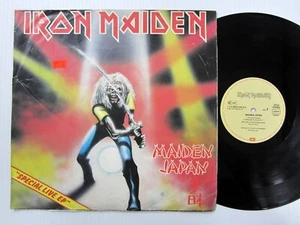 IRON MAIDEN Maiden Japan Special Live EP 12" Paul Dianno PLAY GRADED Killers - Picture 1 of 5