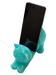 Cat Mobile Smart Phone Holder Purr Stand - Zdjęcie 1 z 4