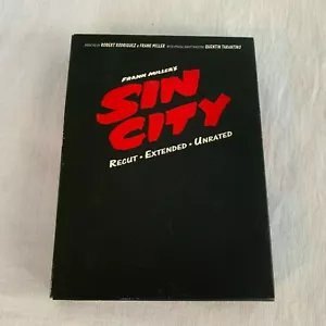 Frank Miller's SIN CITY DVD Recut Extended Unrated Version Deluxe Two-Disk Set - Picture 1 of 6