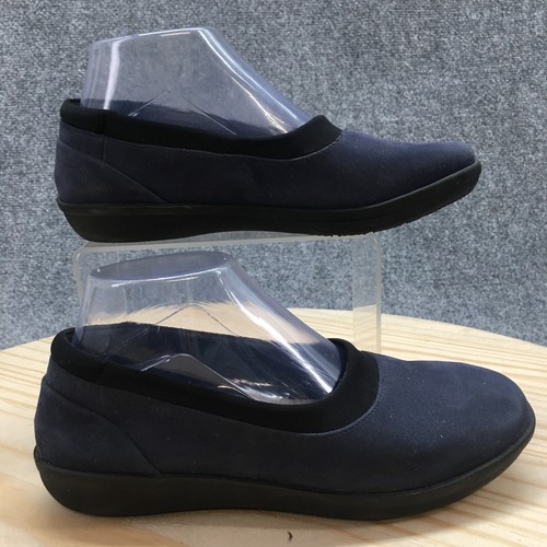 Scarpe Clarks Cloudsteppers donna 7 M Ayla basse casual mocassino basse blu