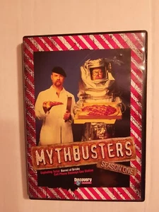 MYTHBUSTERS DVD Season One Discovery Channel DISC A - ExPLoDinG ToiLeT Very Good - Picture 1 of 4