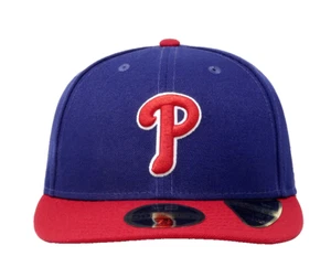 Philadelphia Phillies New Era 59Fifty Baseball Hat 7 3/8 Fitted Low Profile Cap - Picture 1 of 10