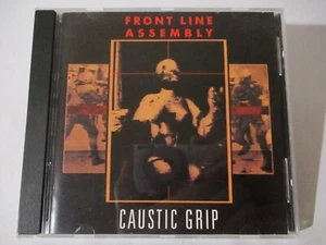 Front Line Assembly Caustic Grip CD 1990 First US Press Variant 1 WAXCD 7146 - Picture 1 of 2