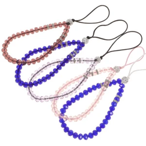 5pcs Nicht-Schlupf-Telefon Lanyards Kristallperlen Handgelist - Zdjęcie 1 z 12