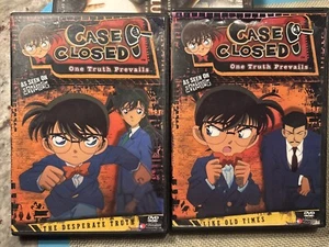 Case Closed - Desperate Truth, Like Old Times 2-DVD Lot Anime Series, L1ke NEW - Picture 1 of 4