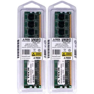 4GB KIT 2 x 2GB HP Compaq Presario CQ3372L CQ3373L CQ3374L CQ3377L Ram Memory - Picture 1 of 1