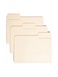 Smead Manila File Folders SuperTab 50 Count Letter Size Heavyweight Paper - Picture 1 of 7
