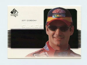 Jeff Gordon 2000 SP Authentic Power Surge Embossed Insert Card w/Foil Highlights - Bild 1 von 2