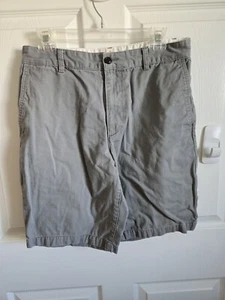 Herren Dockers Chino Shorts hellgrau Größe 32 100% Baumwolle Taschen Männer Freizeit - Bild 1 von 16