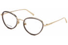 MARC JACOBS MARC 479 02F7 00 Gold Grey 50mm Eyeglasses New Authentic