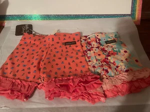 Girls Matilda Jane Ride Along Shorts Size 4 NWT Bug Shorts + MJ Shorties NWOT - Picture 1 of 4