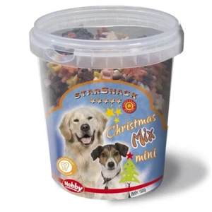 Nobby Starsnack Christmas-Mix MINI - Fisch/Fleisch/Getreide Leckerli weich 500g - Bild 1 von 3