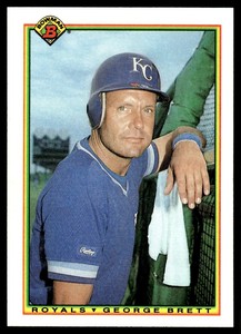 1990 Bowman George Brett Kansas City Royals #382
