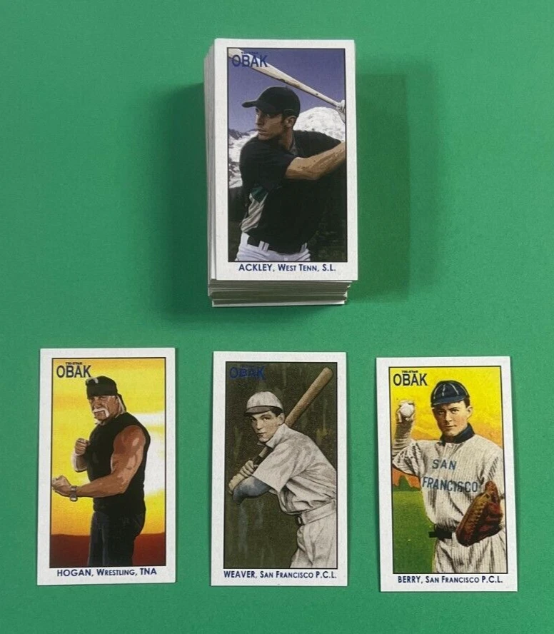 2010 TRISTAR OBAK MINI COMPLETE SET 1-45 HULK HOGAN HANK GREENBERG & MORE - Image 1 of 1