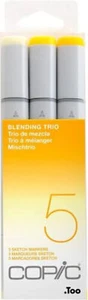 Copic Marker Sketch Blending Trio Markers, SBT 5, 3-Pack