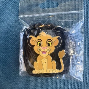 Disney 100 Destination D23 Employee Center Pin Lanyard: Simba, Bolo, LE 300 - Picture 1 of 2