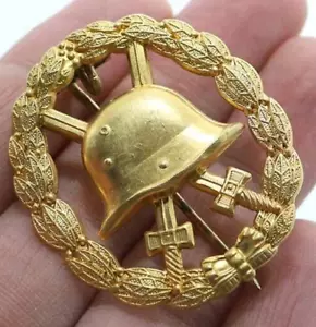 Deutsches Reichswundenabzeichen 1.WK in Gold Cut Out Type - Bild 1 von 2
